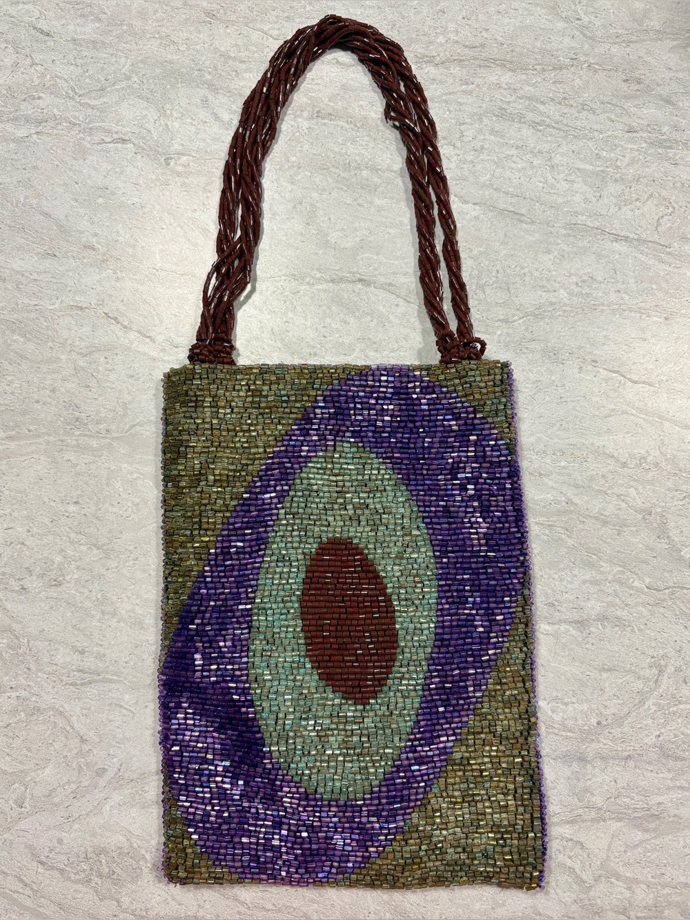 Vintage 90s/Y2K Beaded Evening Purse